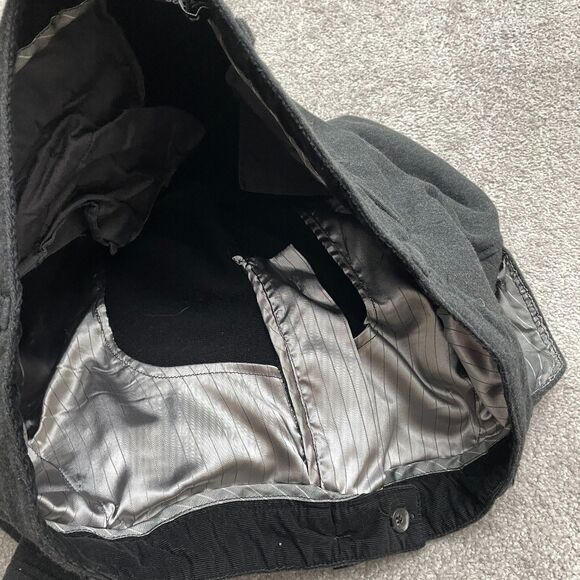 Betabrand Casual Dress Pants Mens 38 Dark Gray Soft knit Stretch Straight 38x28 - Picture 5 of 12